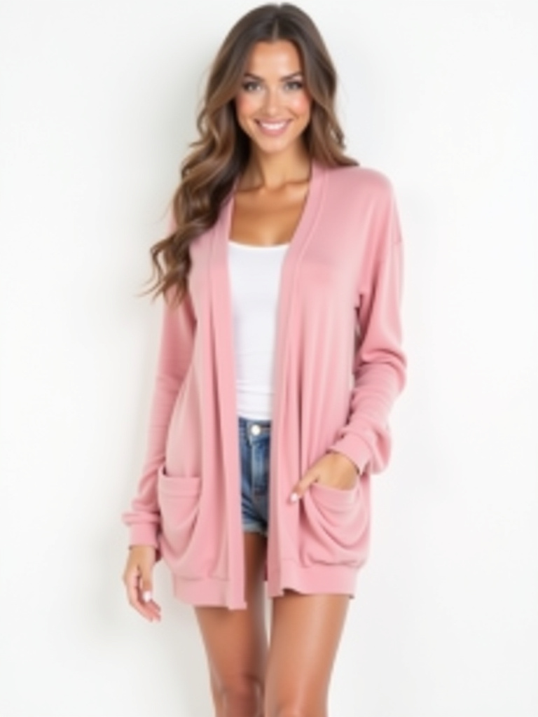 Gilet long plusieurs coloris disponibles